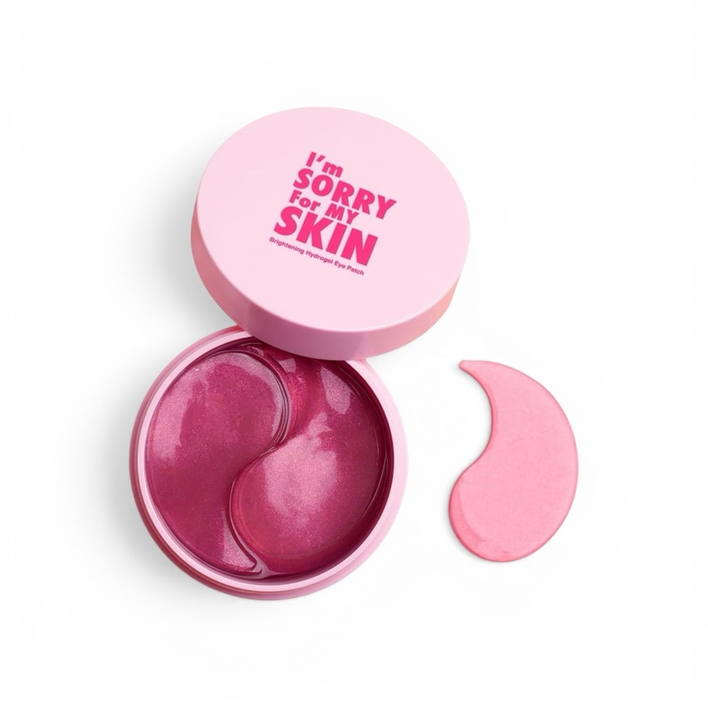 I'm Sorry for My Skin Brightening Hydrogel Eye Patch by Ultru + Travel Set NEW